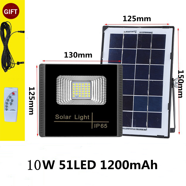 Projecteur solaire "Spot LED 10 Watts" (Télécommande)