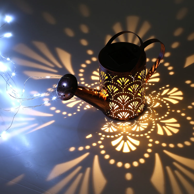 Arrosoir lumineux LED solaire