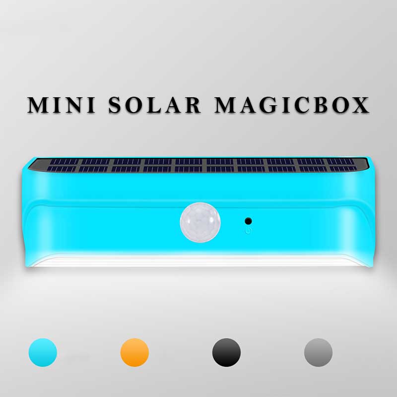 Lampe Solaire Jardin <br> Mini Solar MagicBox LED Blanche
