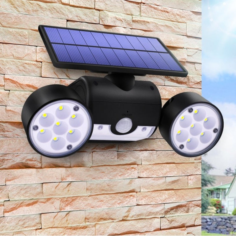 Lampe solaire murale a detecteur de mouvement | Lampe Solar®
