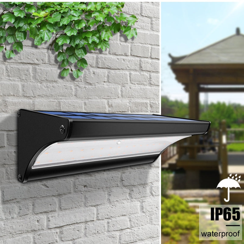 Appliques murales en acier inoxydable solaires LED | Lampe Solar®