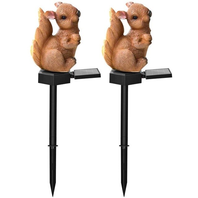 Ecureuil solaire - Animaux lumineux solaire