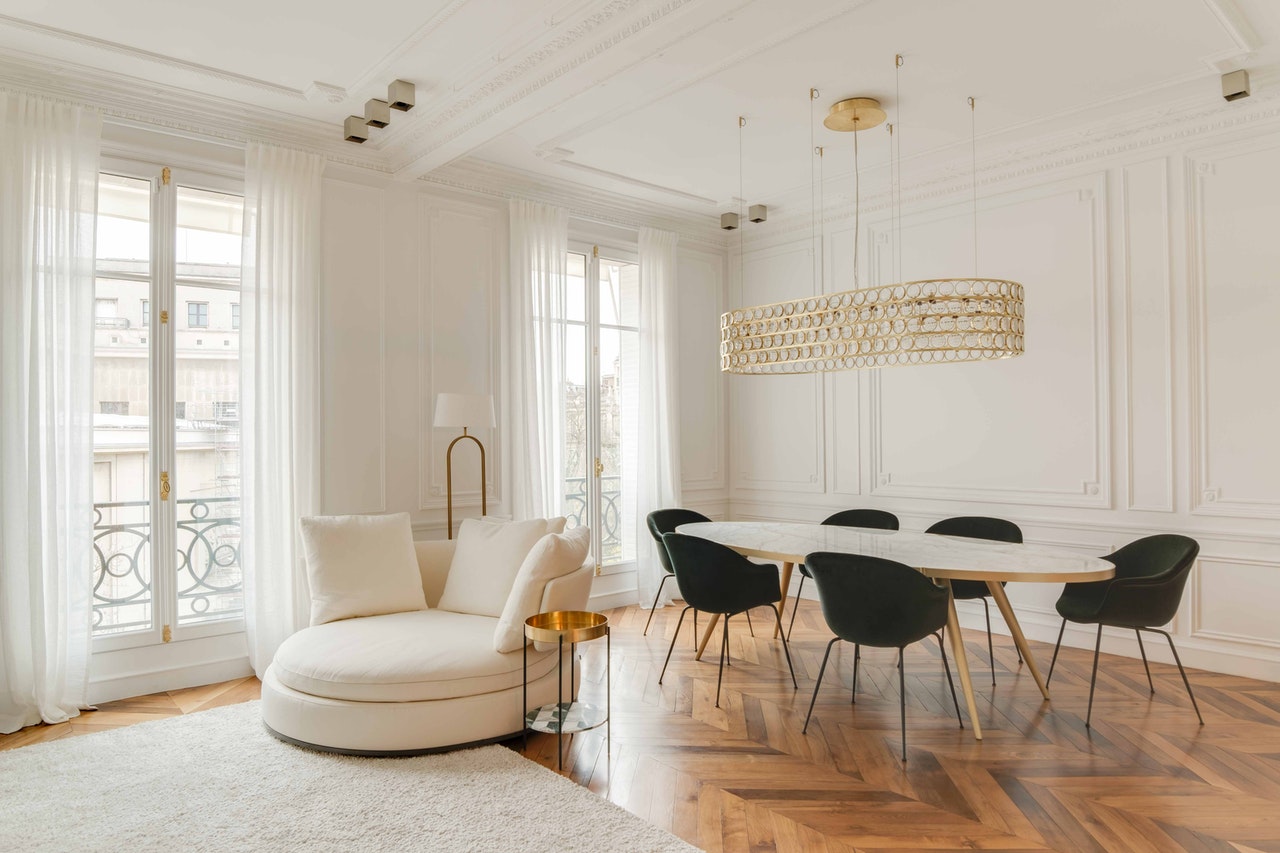 deco salon blanc maison