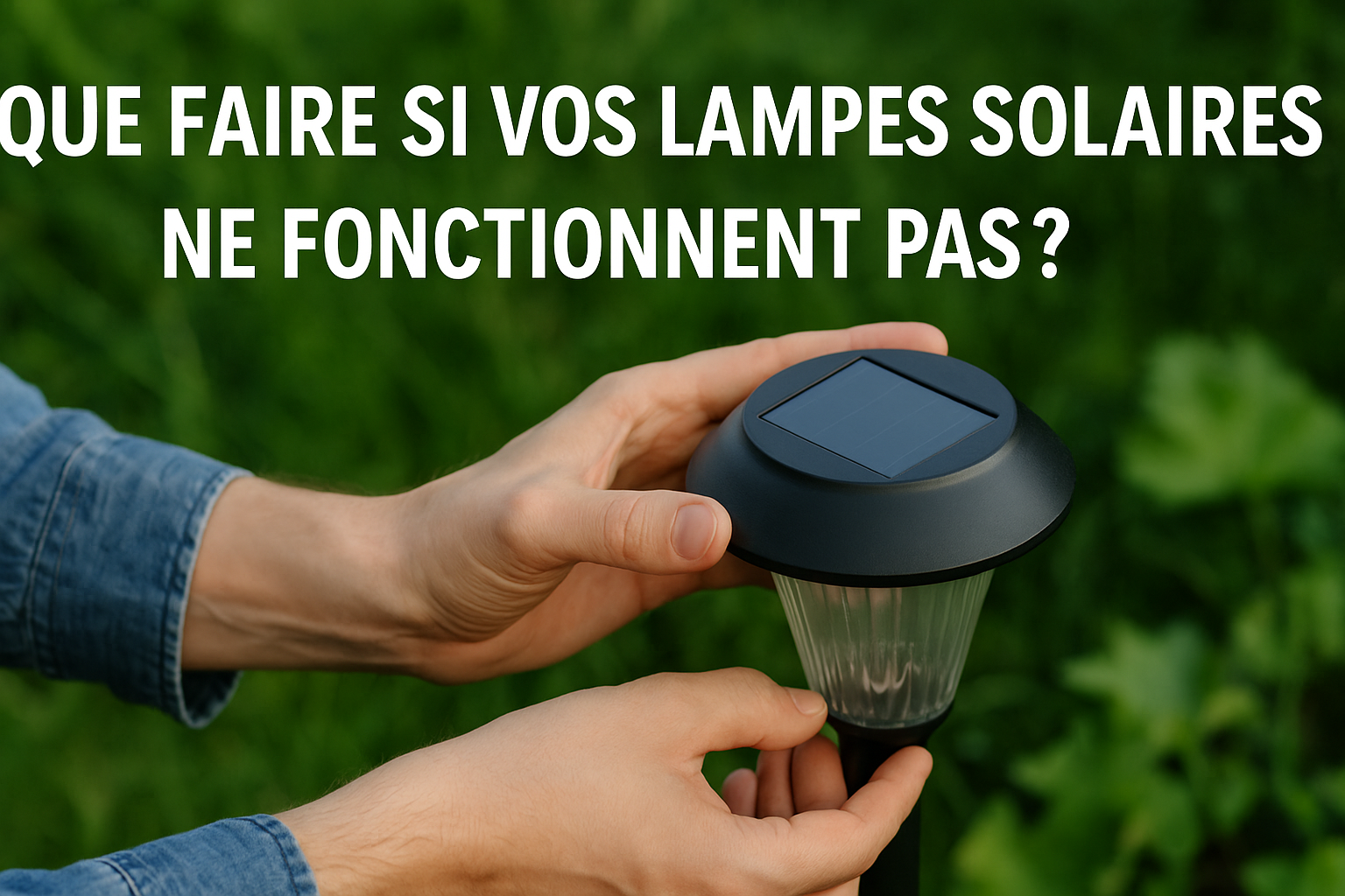 que-faire-si-vos-lampes-solaires-ne-fonctionnent-pas