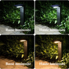 Lampe solaire design jardin double luminosité