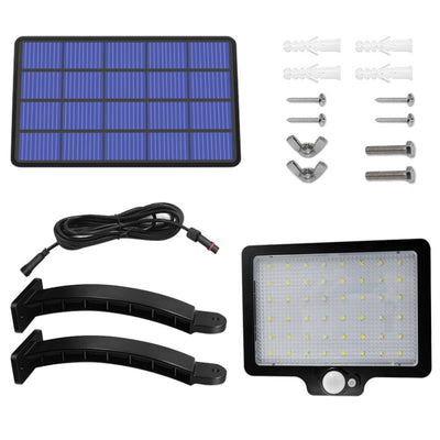 Lampe solaire avec panneau deporte