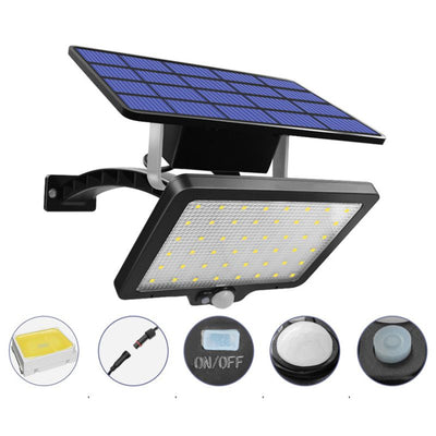 Lampe solaire avec panneau deporte