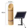 Lampe Solaire Exterieur Bambou