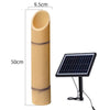 Lampe Solaire Exterieur Bambou