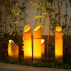 Éclairage Solaire Bambou