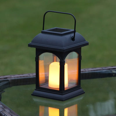 Lanterne Solaire Cimetiere noire