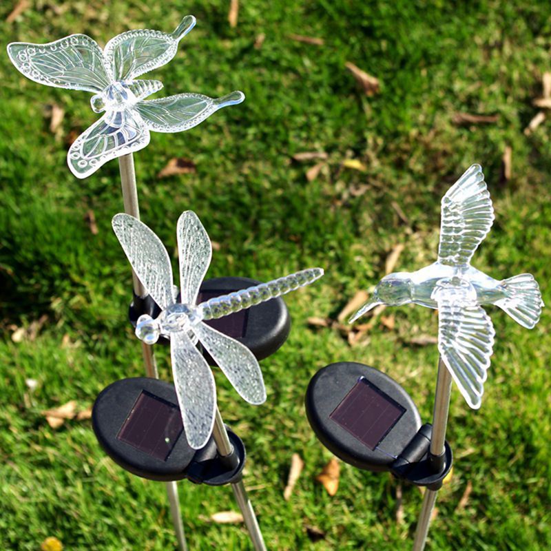 Petit Hibou solaire Lumineux - animaux solaires - décoration solaire