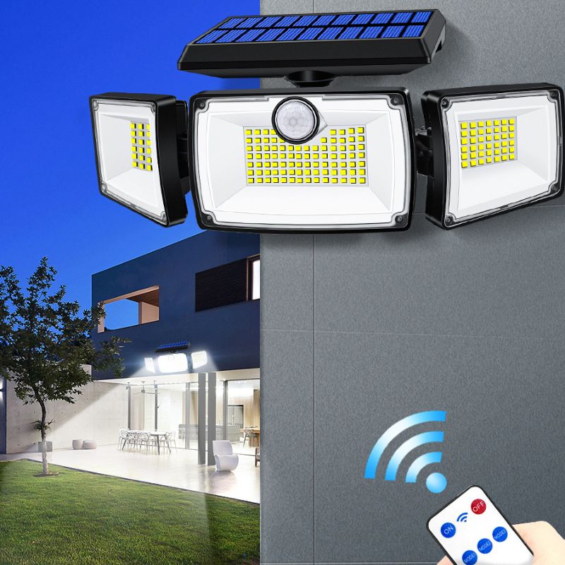 Applique Murale Exterieur Solaire avec Detecteur de Mouvement - Lampe Solar