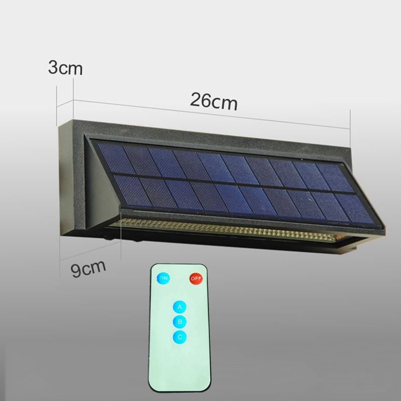 Applique Murale Extérieur Solaire avec Télécommande - Lampe Solar