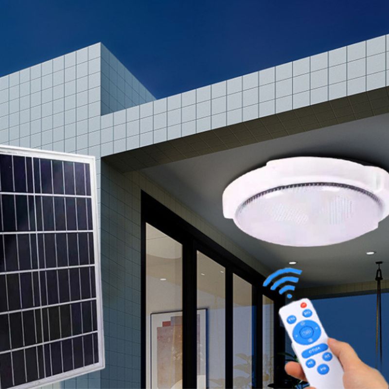 Applique mural solaire télécommande (246 LED / 100 W)
