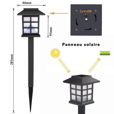 Balise Solaire multicolore | Lampe Solar®