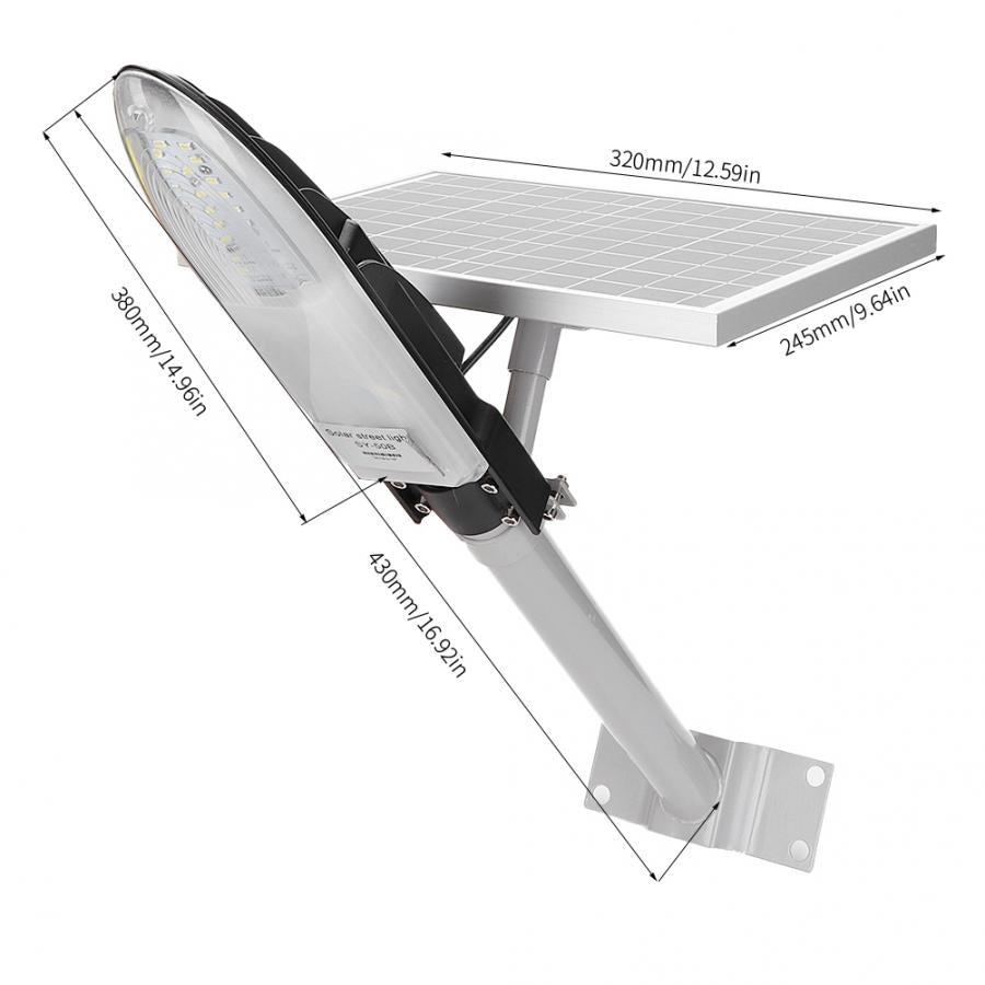 Éclairage extérieur lampadaire solaire jardin