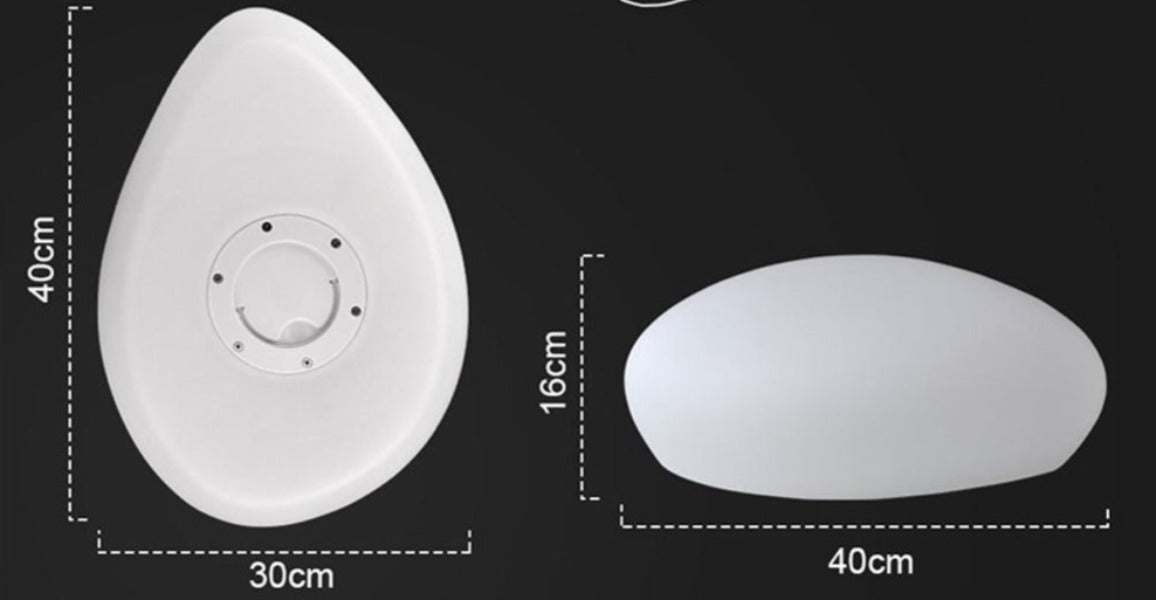 Lampe Solaire Boule Jardin galet