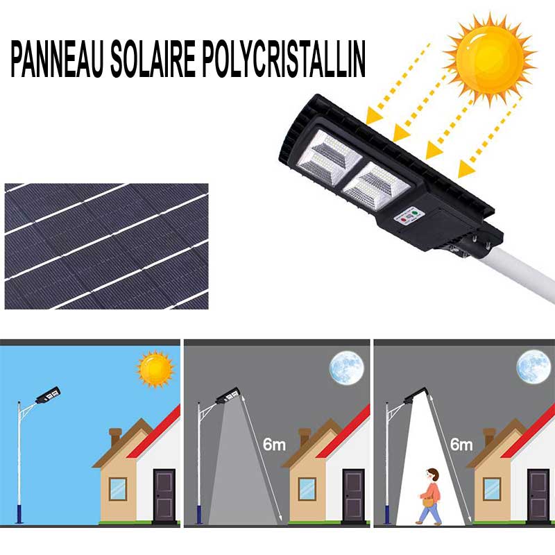 1pc Lumière Solaire Extérieure Jardin Étanche Avec Poteau - Temu France