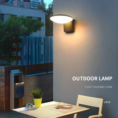 Lampadaire solaire exterieur design