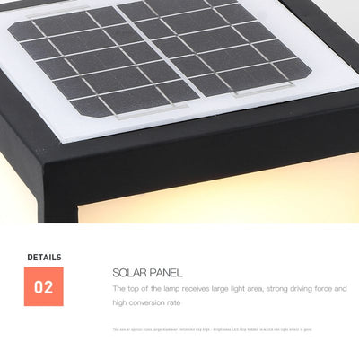 Lampe Solaire Design Exterieur