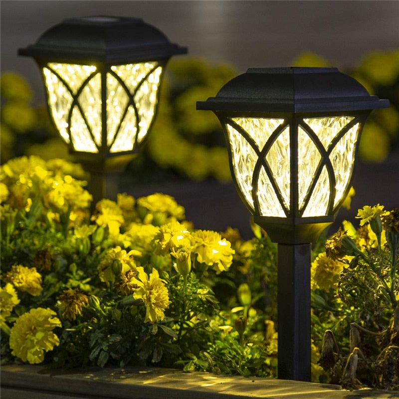 TSQNW Lampes solaires pour jardin extérieur, 2 pièces 120 LED Lampe TSQNW Lampes solaires pour jardin extérieur, 2 pièces 120 LED Lampe