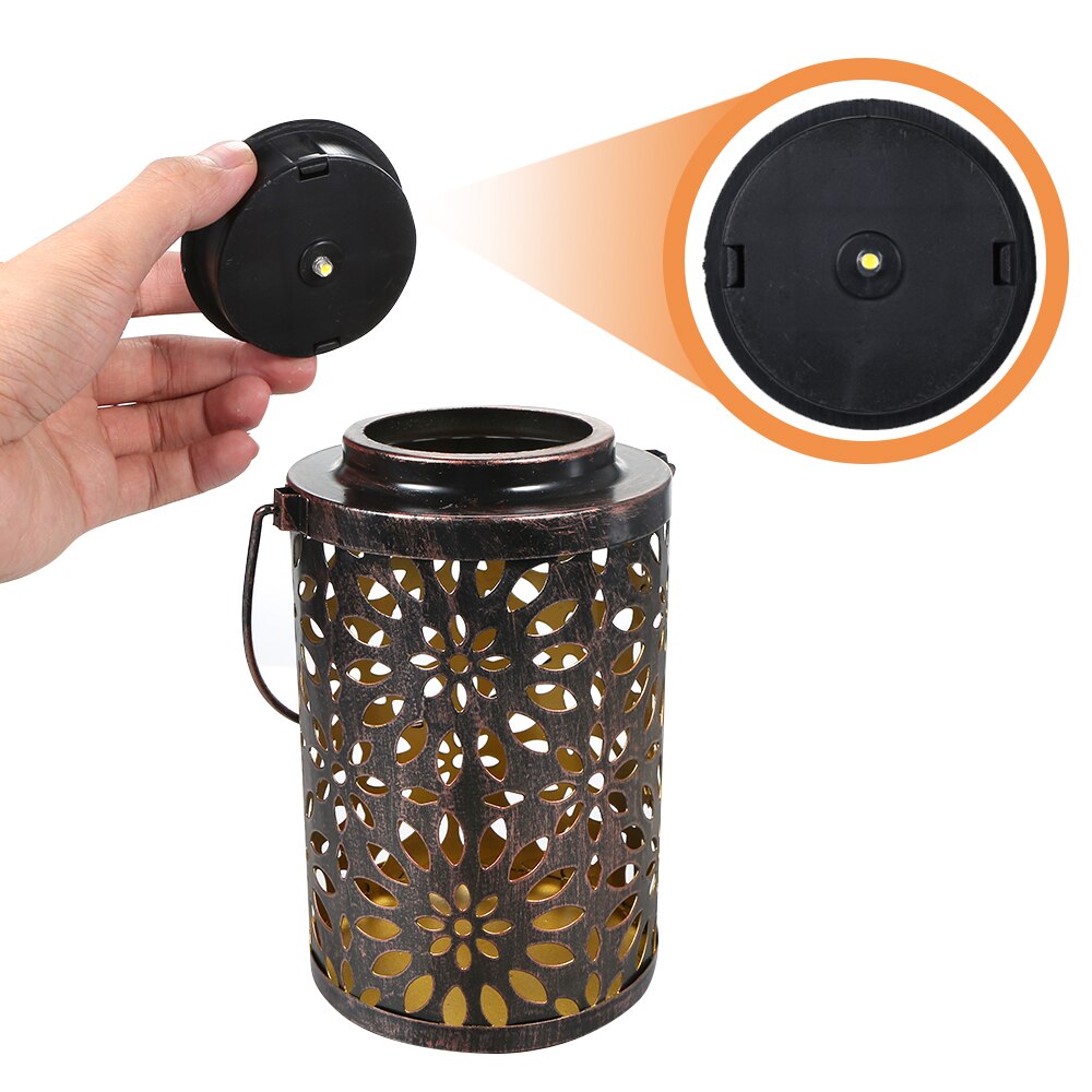 SENMI Lot De 6 Lumières Extérieures Solaires - Lanternes Solaires Suspendues 30 LED, Éclairage Jardin Imperméable IP65 Pour Noël, Mariage, Terrasse Et Intérieur