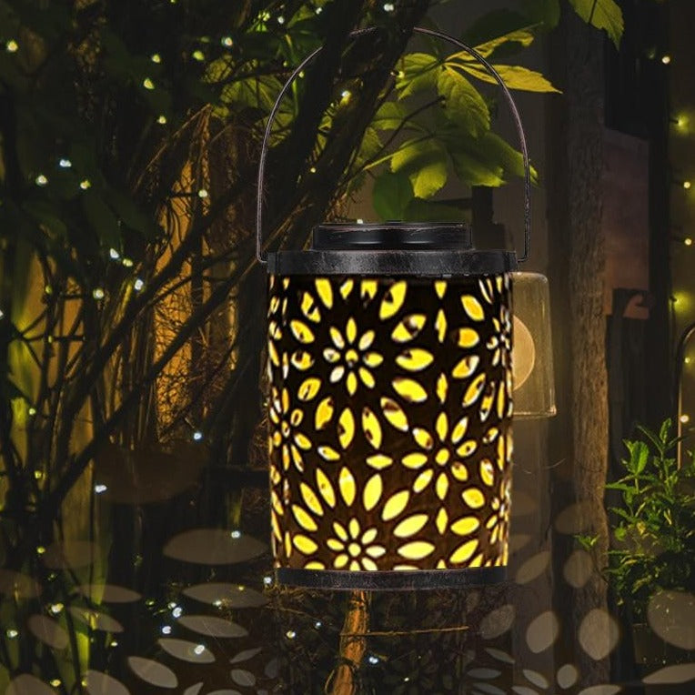 Lanterne Solaire à Suspendre bronze