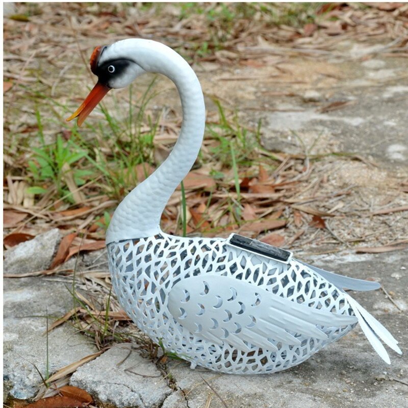 Animaux solaire "cygne lumineux"