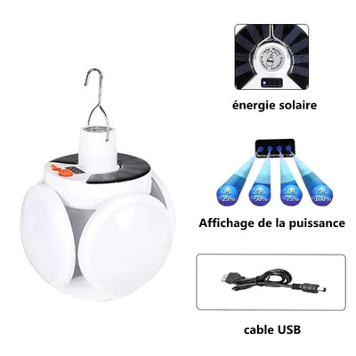eclairage solaire jardin