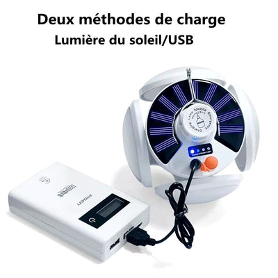 eclairage solaire jardin