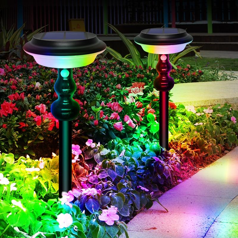 VZVI Lumières Solaires Extérieur Colonne Lampes Jardin Lumière Post Lumière  Étanche Clôture Porte Pilier Tête Lampe