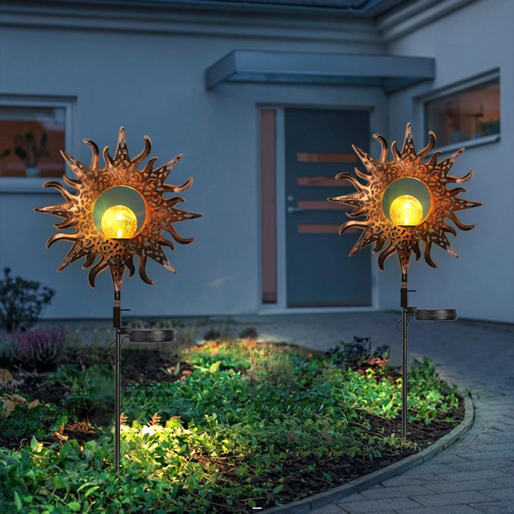 Lampes solaires pour la décoration extérieure du jardin Lampe