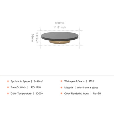 Éclairage de jardin solaire design