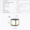 Lampe solaire design éxtérieure de qualité VZVI High Solar Cube 30 cm
