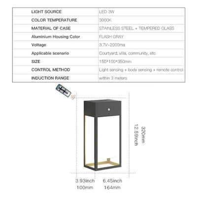 Eclairage solaire design