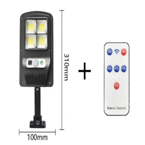 Lampadaire solaire Mini 48 LED COB (télécommande)