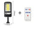 Lampadaire solaire Mini 100 LED COB (télécommande)