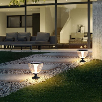 Lampadaire extérieur solaire design