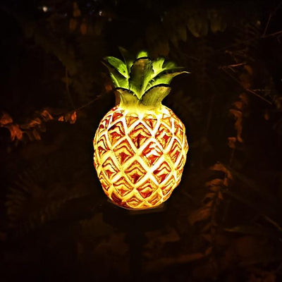 lampe solaire ananas