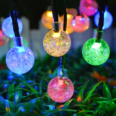 Guirxiété Lumineuse Boule Marocaine à 20LED, Globe Dégradé, Lanterne,  Éclairage de Noël pour Extérieur, Jardin, Cour, ix, Décoration de la Maison  - AliExpress