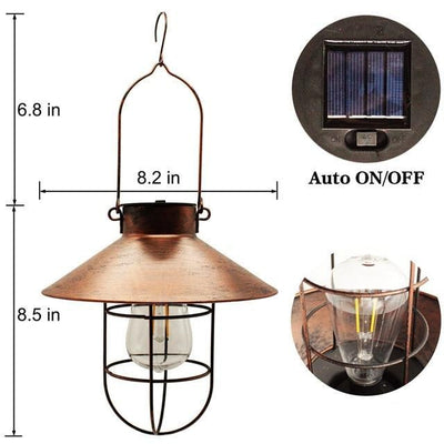lampes solaires à suspendre