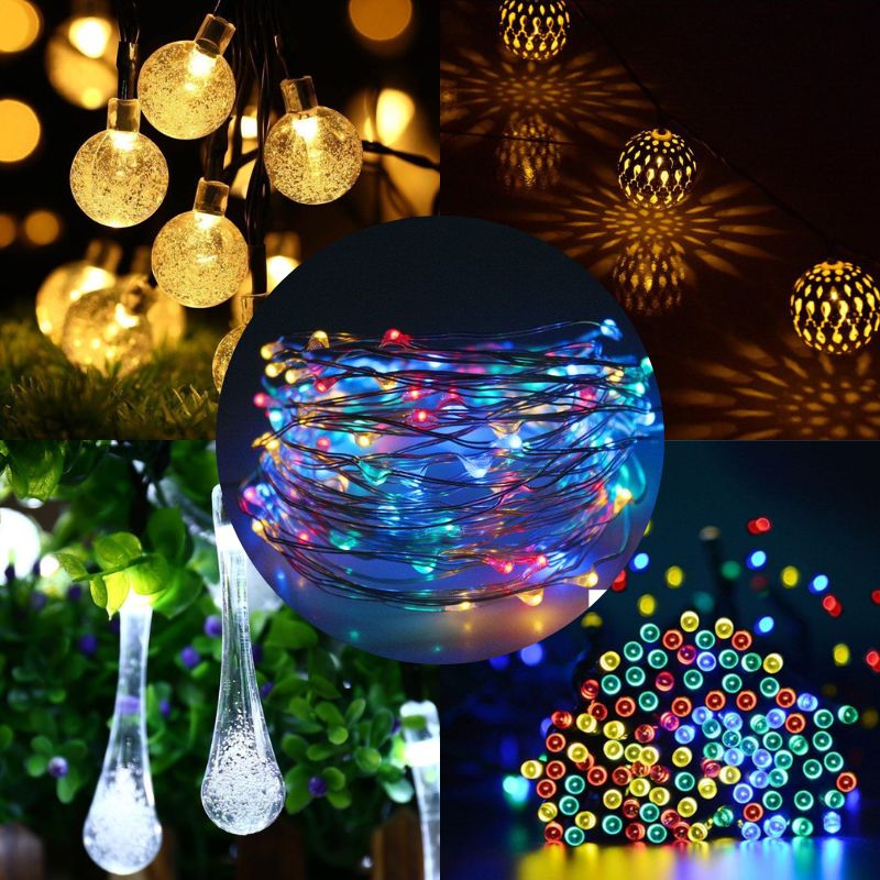 Solar Pack Noel : Les 5 Guirlandes lumineuse Solaire