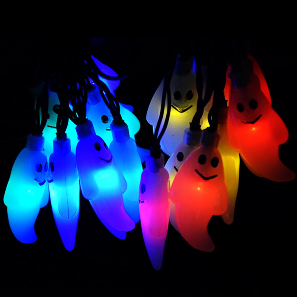 Guirlande Solaire <br> "Fantôme d'Halloween"