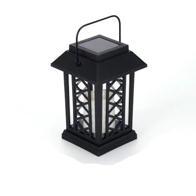 Lanterne Solaire "Design noire en X"