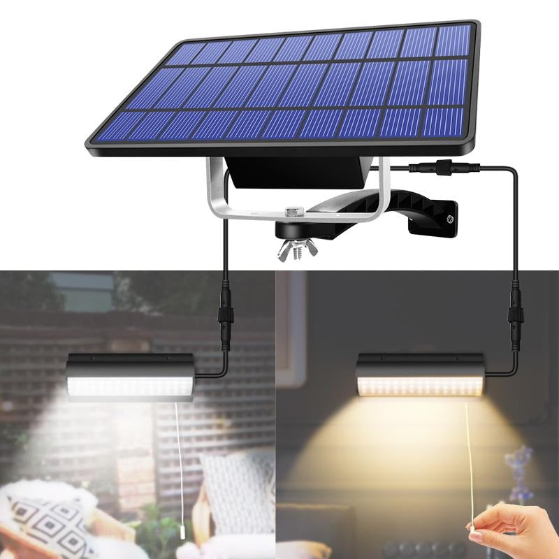 Lampe Solaire avec Panneau Déporté 30 LED