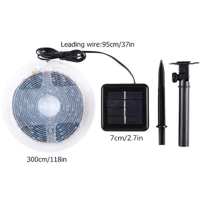 ruban led solaire extérieur