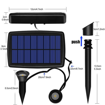 Lampe solaire jardin puissante pour plantes | Lampe Solar®