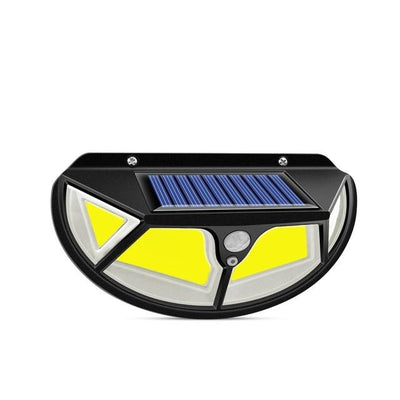 Applique exterieure murale solaire led cob