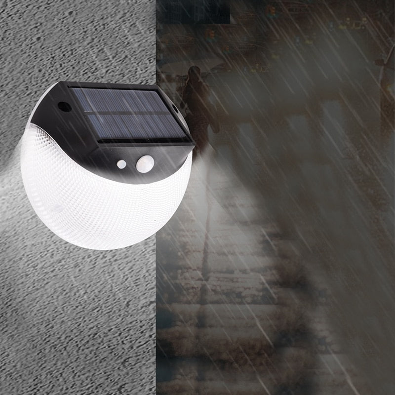 lampe solaire jardin ronde